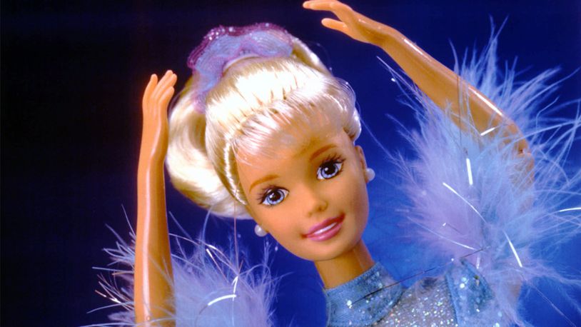 Olympic Ice Skater Barbie, one of the older Barbie dolls, is shown in this handout photo from Mattel Inc. (AP Photo/Mattel Inc., HO)
