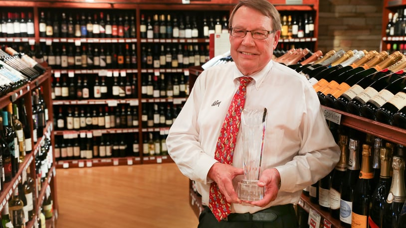George Punter, DLM Wine Manager for the Centerville store
