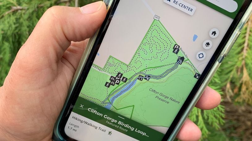 The DETOUR trails app developed by the Ohio Department of Natural Recourses (ODNR), makes thousands of trail miles across the state accessible.
