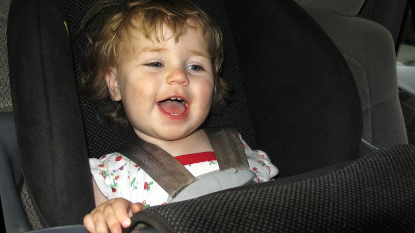 Baby car seat.
