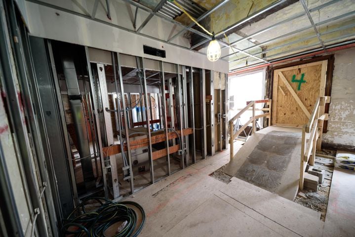 PHOTOS: Construction progresses on Phase 2 of the Dayton Arcade's North Arcade