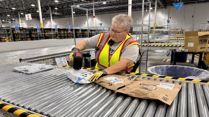 Amazon has opened a new delivery station on Lightner Road in Dayton near the Dayton International Airport. CONTRIBUTED