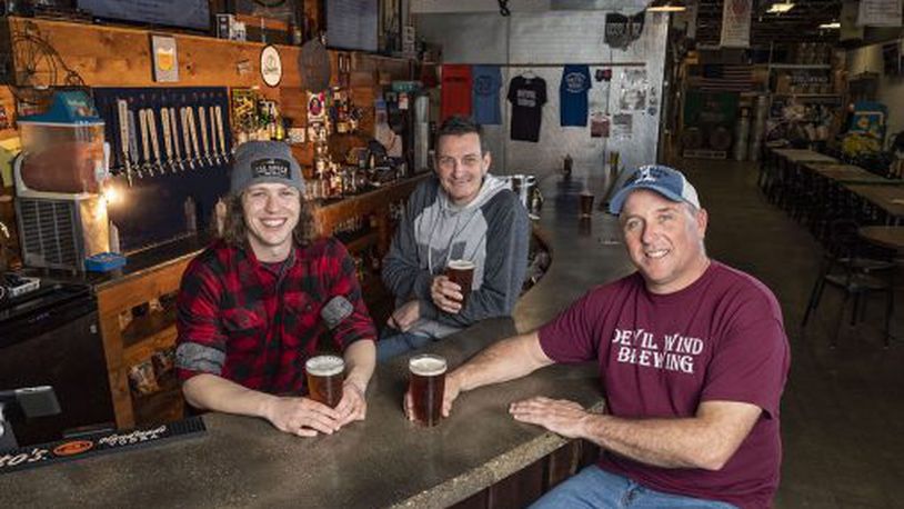 Devil Wind Brewing is a tribute to the residents of Xenia. And its four owners — all of whom have connections to Wright State University — work to make it a place that feels like a gentle breeze. CONTRIBUTED