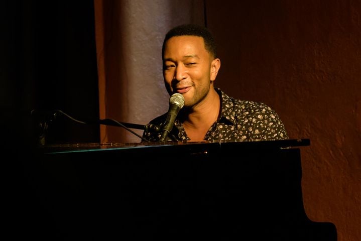 PHOTOS: John Legend visits the Oregon District to show support for the community