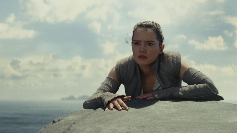 Rey (Daisy Ridley) is one of many characters struggling with the death of Han Solo in 'Star Wars: The Last Jedi.'