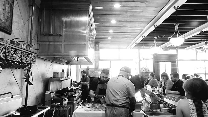 Three Dayton-area restaurant veterans are joining forces to open Jollity, a full-service restaurant, in downtown Dayton's Fire Blocks District. The founders have bee hosting pop-up dining events at other venues, including this one at the former District Provisions location on Wayne Avenue. CONTRIBUTED PHOTO