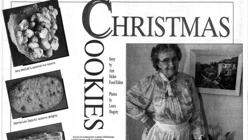 The Dayton Daily News holiday cookie contest began in 1990.