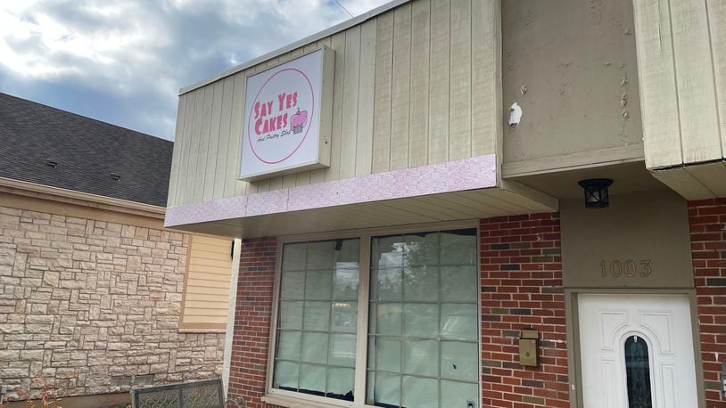 Say Yes Cakes is located at 1003 Shroyer Road in Dayton. NATALIE JONES/STAFF