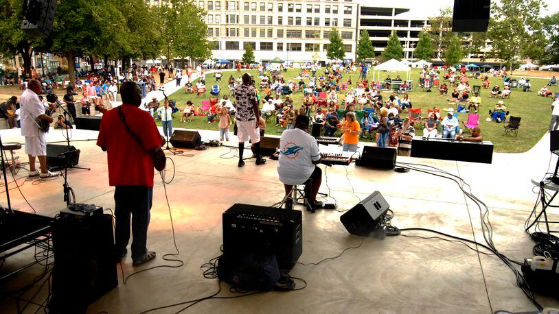 The Dayton Funk Festival returns Sunday, Aug. 14 at Levitt Pavilion in downtown Dayton. Several funk music acts will take the stage including Big Gil & the Funky All Stars, Thump Daddy Funk Band and the Larry Humphrey Band. CONTRIBUTED/DAVID A. MOODIE