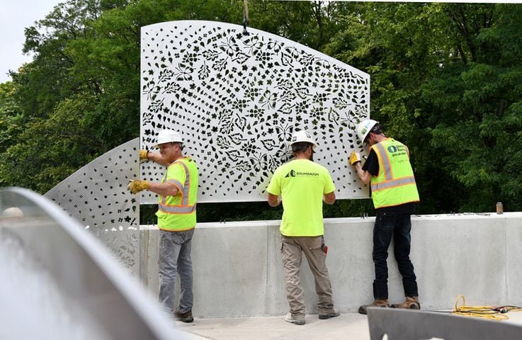 PHOTOS: New Kettering sculpture a vision of the community’s natural beauty