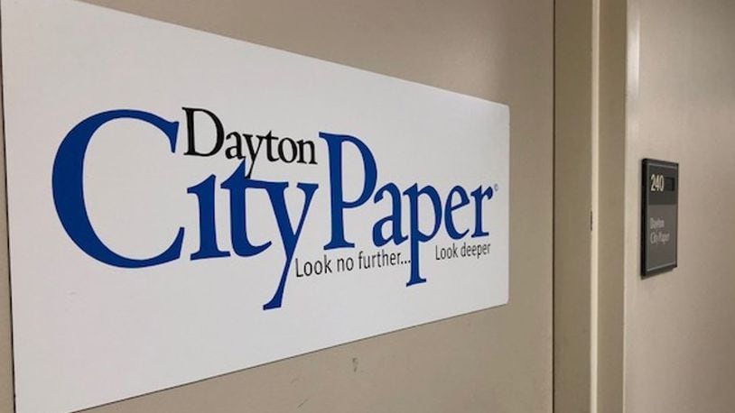 Wanda Esken, the former publisher of the now-defunct Dayton City Paper, pleaded guilty to two felony counts of grand theft and forgery this week in Montgomery County Common Pleas Court, and was sentenced to five years probation. MARK FISHER/STAFF