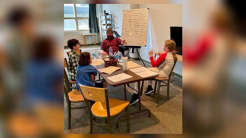 "Kids Collaborate!" writing and performance workshop is one of TheatreLab Dayton's many fun and innovative youth offerings. DEBBIE JUNIEWICZ/CONTRIBUTOR