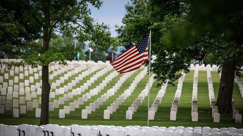 Memorial Day observances are planned throughout the region including at the Dayton National Cemetery. JIM NOELKER/STAFF