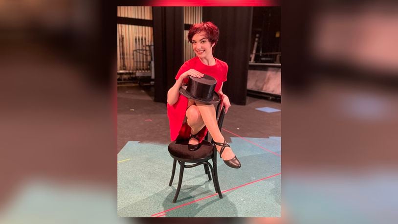 Wright State senior musical theatre major Tassy Kirbas stars as Charity Hope Valentine in "Sweet Charity" March 18-April 3. PHOTO COURTESY OF WRIGHT STATE THEATRE