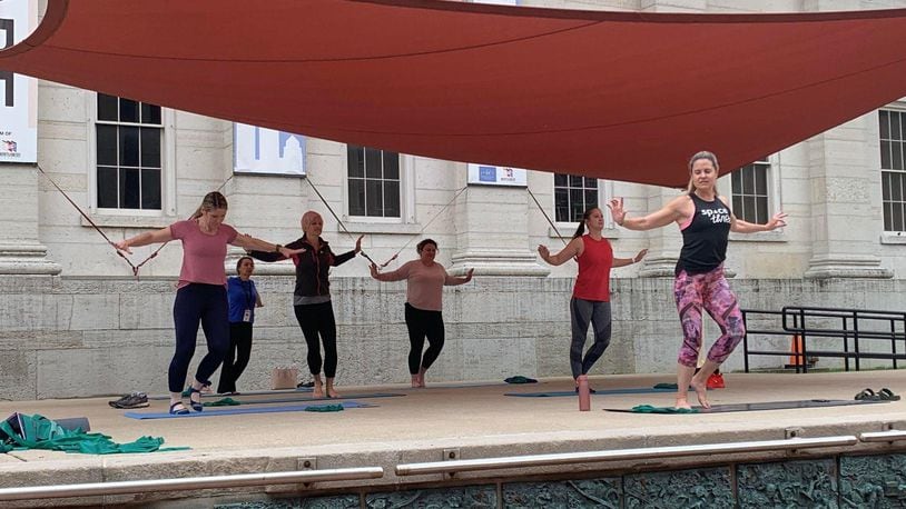 The Barre Bootcamp with Space Three is part of the summer's The Square Is Where programming - Contributed