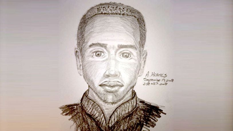 A police sketch released by the Dallas Police Department shows what the suspect in a string of five rapes in Dallas and Bossier City, Louisiana, may look like. The suspect, who is believed to be a teenager between 16 and 19 years old, is described as a black male with a box fade haircut. He is about 5 feet, 8 inches tall and weighs about 140 pounds. The attacker may have had a mark or injury on his wrist around the time of the attacks, which took place in March and April 2018 in Bossier City and in September and October 2018 in Dallas. He was last seen wearing black pants, a black T-shirt with something white on the front, a black jacket and black and red athletic shoes.