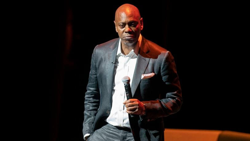 Dave Chappelle will host his 2023 summer comedy shows beginning July 6-8 in Yellow Springs. (AP Photo/Gemunu Amarasinghe)