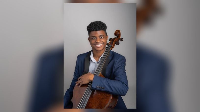 Cellist Sterling Elliott is a 2021 Avery Fisher Career Grant recipient and the winner of the Senior Division of the 2019 National Sphinx Competition. He will be a guest artist at the DPO Masterworks Series concert May 19 and 20 at the Schuster Center. CONTRIBUTED