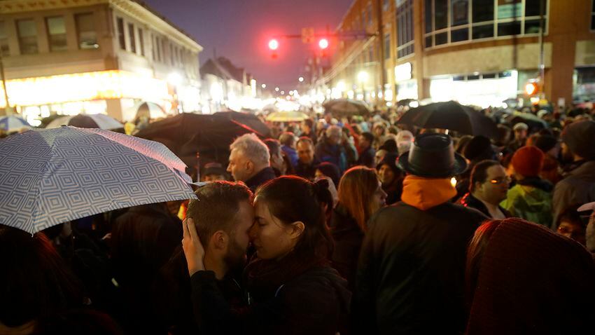 Photos: Thousands attend vigil after deadly shooting at Pittsburgh synagogue