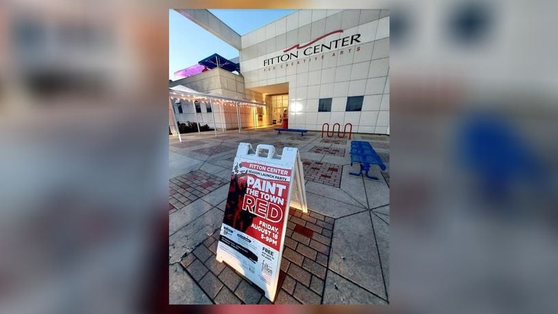 The Fitton Center for Creative Arts in Hamilton hosted a community-wide Season Launch “Paint the Town Red”  event Aug. 19  that attracted a crowd of patrons from throughout the region. CONTRIBUTED