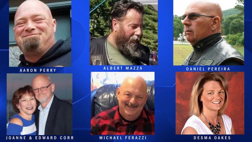 The victims were members and supporters of the Marine JarHeads, a regional motorcycle club that involves Marine veterans and their spouses.  (Boston25News.com)