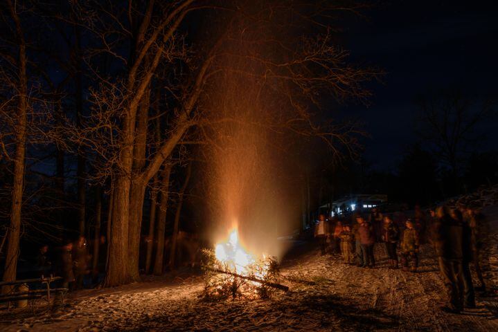 PHOTOS: The Great Christmas Tree Bon Fire