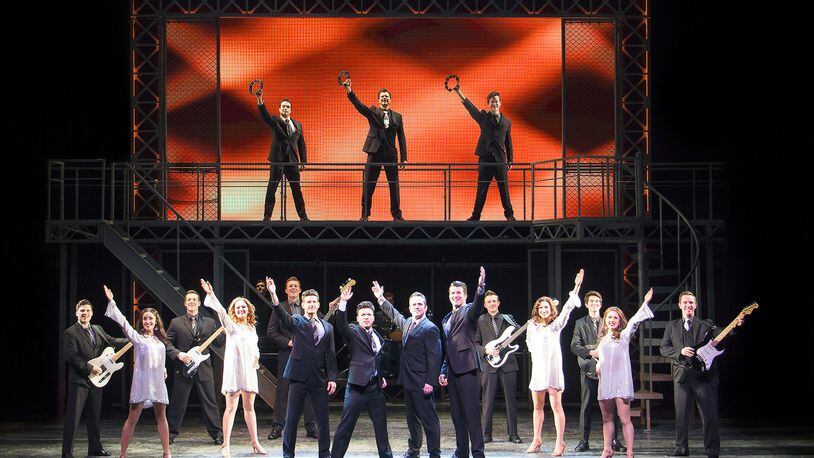 Thirty hit songs from the Four Seasons will be part of the National Broadway Tour of the Tony Award-winning “Jersey Boys,” which will be on stage at the Clark State Performing Arts Center. CONTRIBUTED