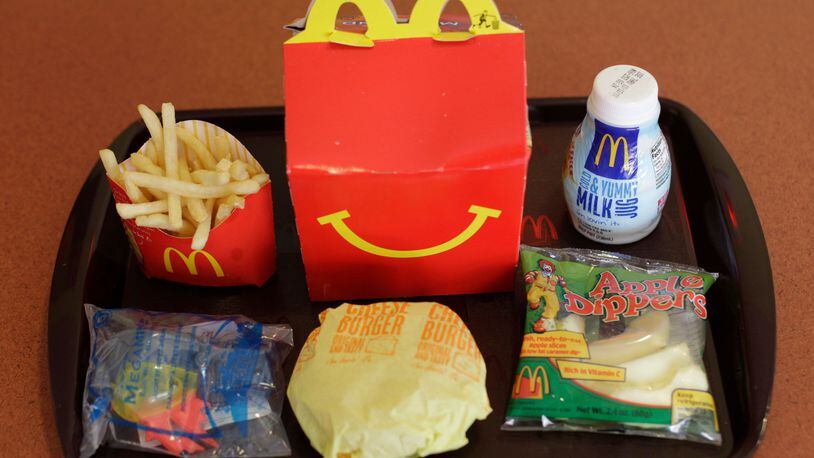 A McDonald's Happy Meal.