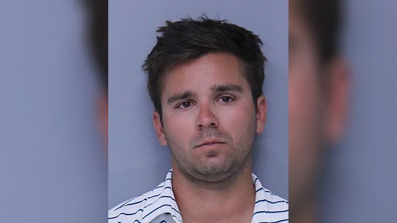 Connor Austgen of Ponte Vedra Beach, Florida, was jailed on Friday after he drunkenly slapped a child at TPC Sawgrass during The Players Championship, police said.