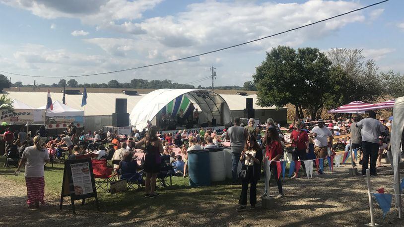 A variety of seafoods and different genres of music from 11 bands will greet visitors to the 18th annual Ohio Fish and Shrimp Festival this weekend at Freshwater Farms of Ohio in Urbana. CONTRIBUTED