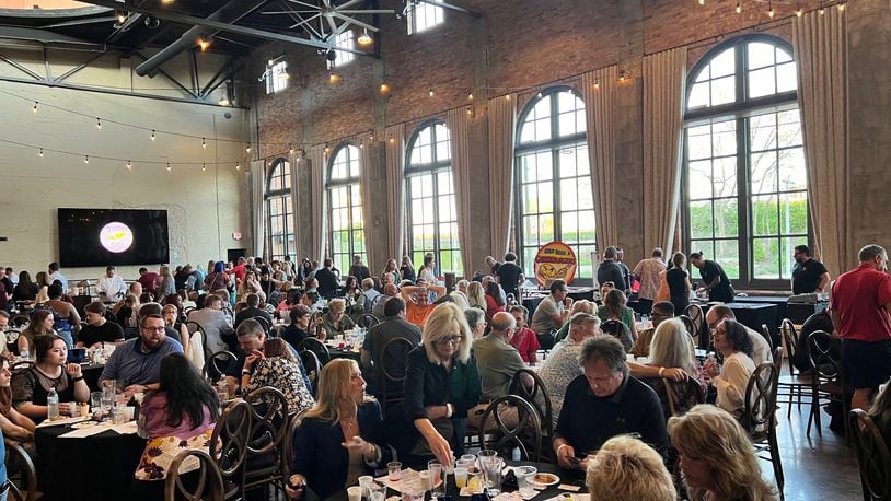 A sold-out crowd of more than 300 showed up for the Miami Valley Restaurant Association's first annual Let's Get Brunched! event at the Steam Plant.