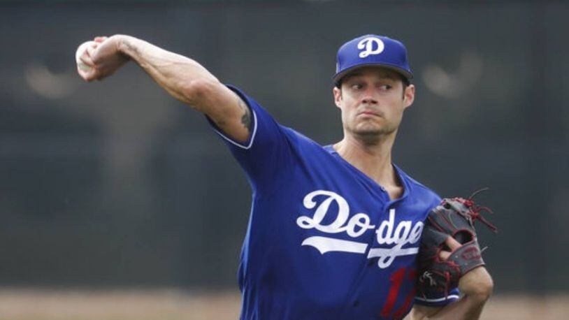 Dodgers pitcher Joe Kelly experienced back stiffness Wednesday while standing for five hours preparing a crawfish boil.