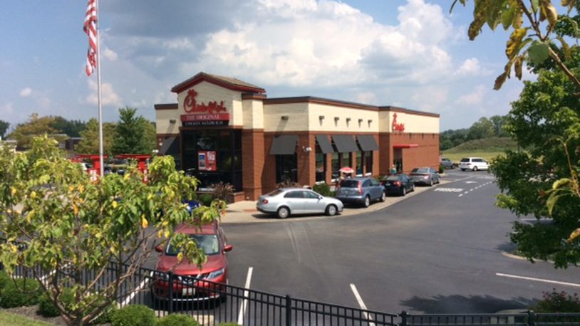 The Chick-fil-A  restaurant on North Fairfield Road near the Mall at Fairfield Commons in Beavercreek reopened today, June 6, 2019 after being shut down for 10 days for tornado damage.