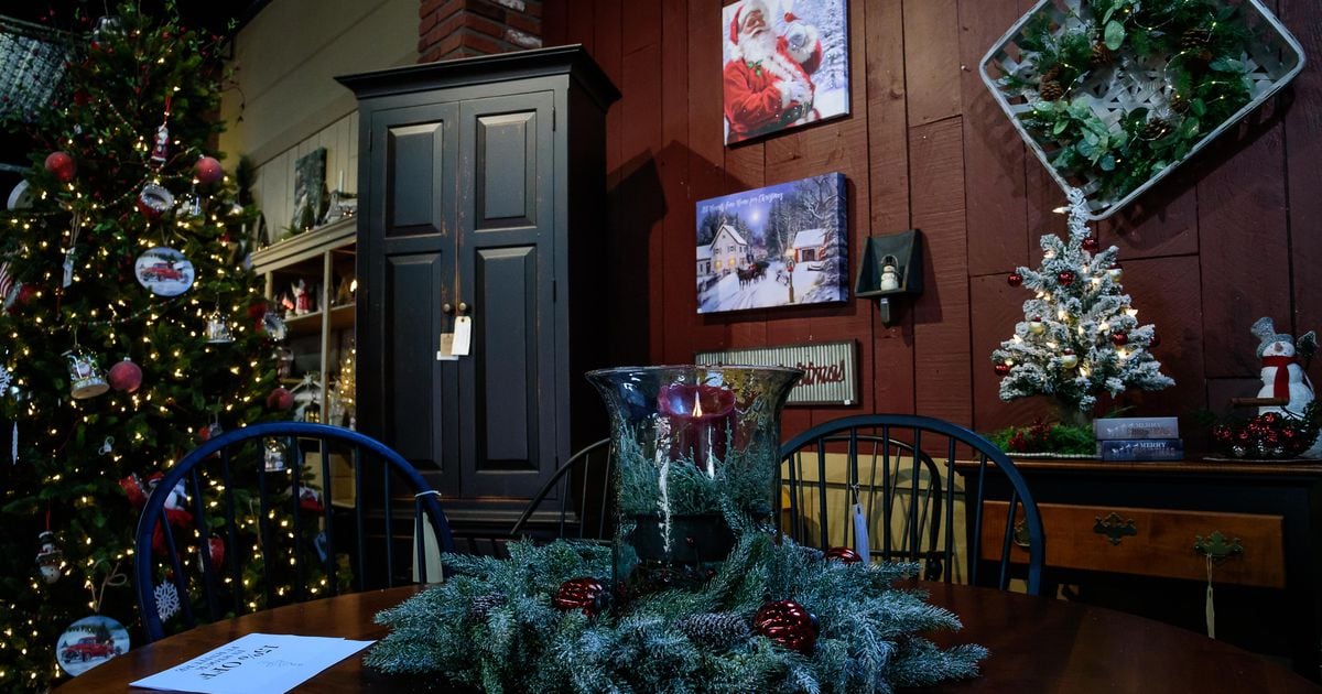 A guide to holiday shopping in the antique shops and home-decor stores of Waynesville