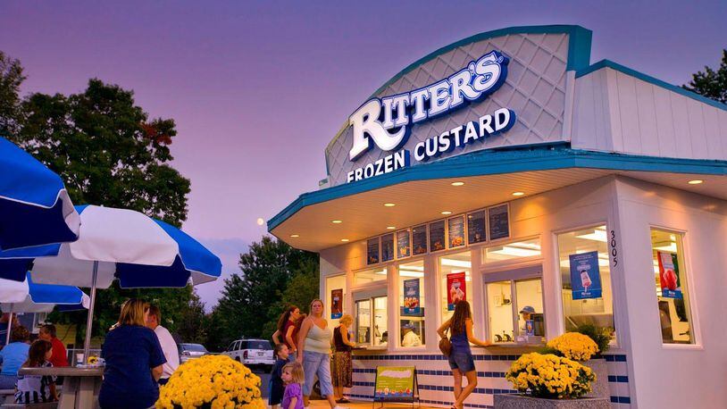 Ritter’s Frozen Custard's Kettering location remains open. The Beavercreek location is temporarily closed after an employee tested positive for COVID-19. CONTRIBUTED