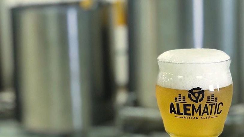Alematic Artisan Ales in Huber Heights will host a soft opening today, Feb. 2, 2019, and will start regular hours next week, its founders said today. Photo from Alematic Artisan Ales Facebook page