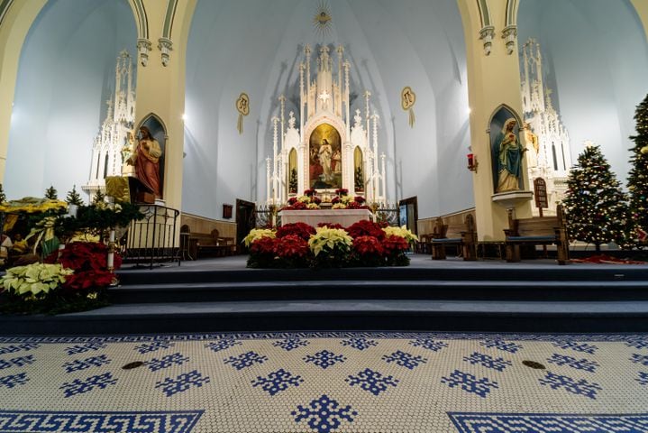 PHOTOS: A breathtaking look at Holy Trinity Catholic Church on Christmas Eve morning