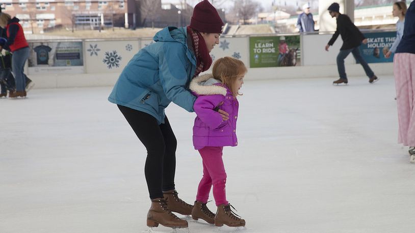 For an afternoon of family fun all you need to do is head to RiverScape and lace up your skates. CONTRIBUTED