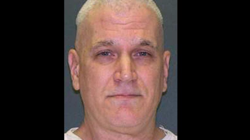This undated photo of John Battaglia was provided by the Texas Department of Criminal Justice.  Enraged over his ex-wife going to police about his repeated harassment and likely arrest, Battaglia used a May 2001 visit with their two young daughters to avenge his anger. As their mother helplessly listened on the phone to one of the girl’s cries, he fatally shot them both at his Dallas apartment.