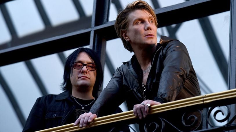 Robby Takac (left) and John Rzeznik, who cofounded the Goo Goo Dolls (vocals, guitar) in Buffalo, NY in 1986, perform at Rose Music Center in Huber Heights on Wednesday, Aug. 2. CONTRIBUTED