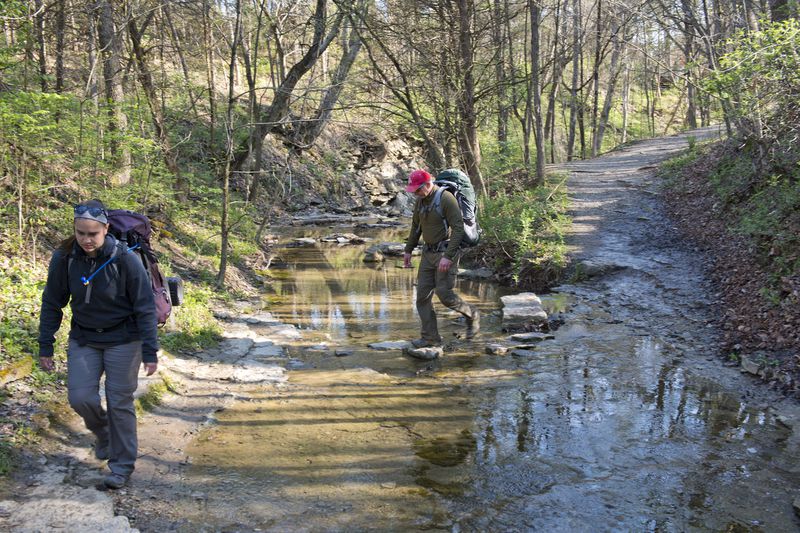 While the high temperatures allowed area residents to enjoy the trails more often than usual during this time of year, the increased use combined with inclement weather made it difficult to dry the trails out, said Mike Osborne. , Director of Five Rivers MetroParks.  CONTRIBUTED