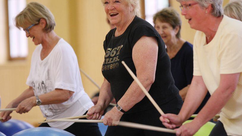 Drums Alive Golden Beats classes combine fitness and fun - CONTRIBUTED