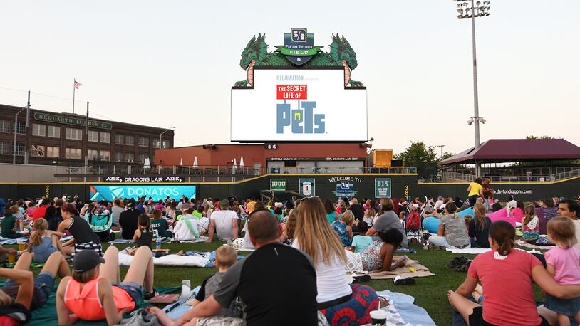 This year's Donato's Movie Night at Fifth Third Field will take place on Aug. 24, 2019, and feature "The Secret Life of Pets." CONTRIBUTED
