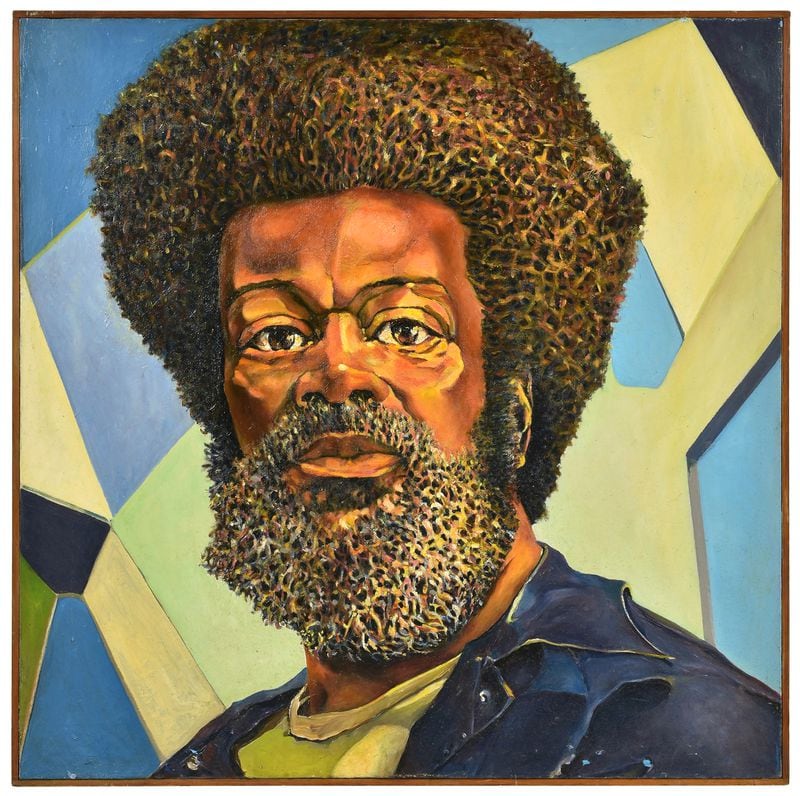 Self-Study, by artist Curtis Barnes, Sr., will be among the Contemporary Dayton at the Dayton Arcade inaugural exhibitions on view April 30 to July 17, 2021. CONTRIBUTED PHOTO