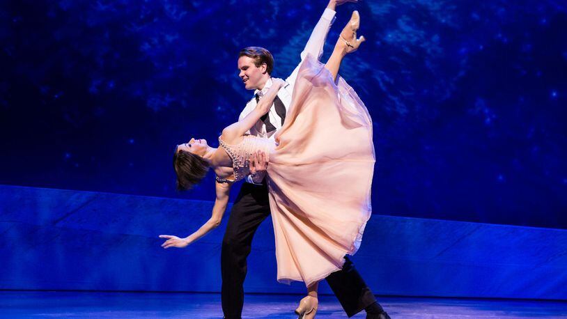 Sara Etsy as Lise Dassin and McGee Maddox as Jerry Mulligan in the national tour of An American in Paris Nov. 7-12 at the Schuster Center. (Contributed Photo by Matthew Murphy)