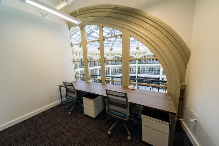 PHOTOS: The completed third floor expansion of The Hub in the Dayton Arcade's Rotunda