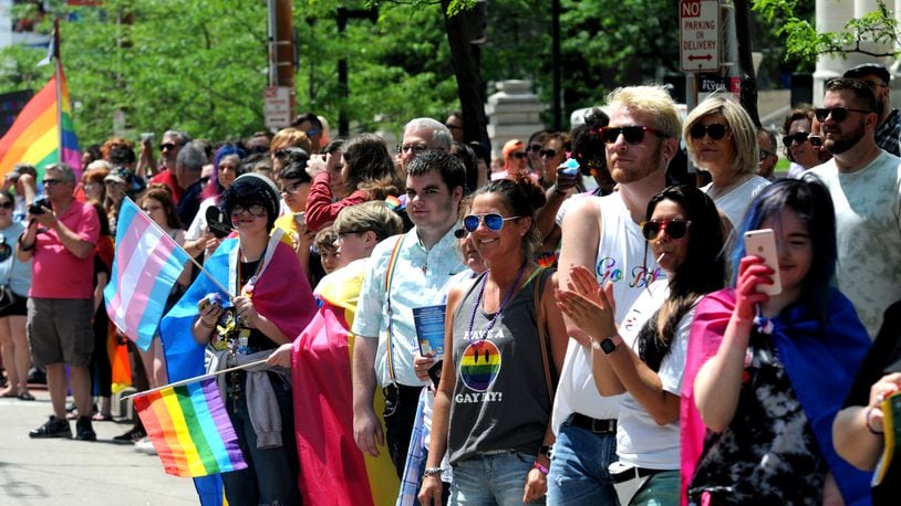 The Greater Dayton LGBT Center presents Dayton Pride Weekend with a variety of events and activities at different locations Friday through Sunday, June 3 through 5. DAVID MOODIE/CONTRIBUTED