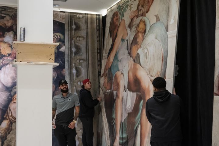 PHOTOS: A sneak peek of Michelangelo’s Sistine Chapel: The Exhibition at The Mall at Fairfield Commons