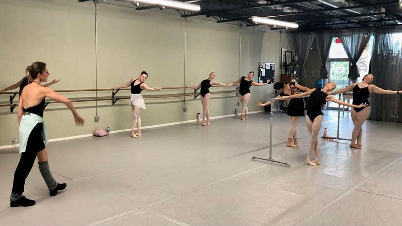 After retiring as a dancer with the Dayton Ballet Brittany Butler is now sharing her love of dance as an instructor - Contributed