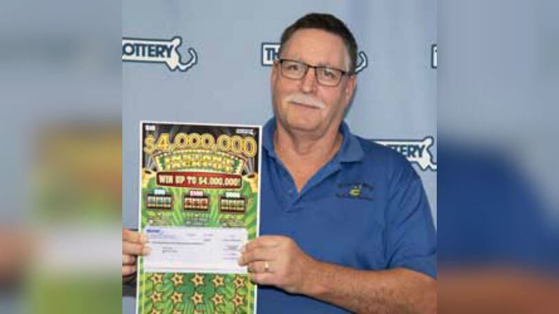 Rolf Rhodes won $1 million on a $4 million Instant Jackpot game ticket Wednesday, according to the Massachusetts State Lottery. Rhodes chose to receive 20 yearly payments of $50,000. The ticket cost $10.